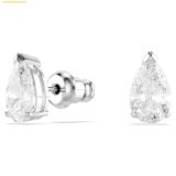  Bộ Dây Chuyền Và Lắc Tay Swarovski Stilla Attract set Pear cut, White, Rhodium plated 5569174 