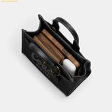  Túi Tote Vuông Coach Cargo Tote Bag 20 Black CAO26 