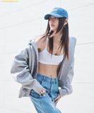  Mũ Lưỡi Trai MLB Varsity Culsive Lettering Denim Unstructured Ball Cap NY (Indigo) 3ACPVD14N-50INS 