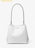  Túi Đeo Vai Michael Kors Pratt Medium Shoulder Bag 35S4S3FS2I Trắng 