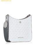  Túi Đeo Chéo Michael Kors Signature Briley Small Messenger Crossbody Bright White 35S1G7BM1B 