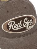  Mũ Lưỡi Trai MLB Vintage Pigment Wappen Unstructured Ball Cap Boston Red Sox - 3ACPV265N-43BRS Nâu 