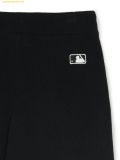  Quần Dài Ống Suông MLB Women's Varsity Sweater Wide Pants NY (Black) 3FPTV0344-50BKS 