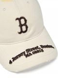  Mũ Lưỡi Trai MLB Street Address Unstructured Ball Cap Boston Red Sox 3ACPB026N-43SAL Màu Sand 