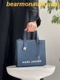  Túi Tote Marc Jacobs Mini Grind Leather Tote Navy 