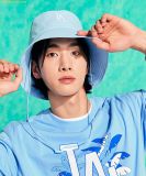  Mũ Bucket MLB Basic UV Protection Wide Bucket Hat LA L.Blue 3AHT28123-07BLL 