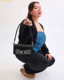 Túi Đeo Vai Coach Tabby Shoulder Bag 20 With Crystal CX216 Màu Đen 