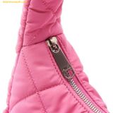  Túi Đeo Vai MLB Quilted Hobo Bag Medium CLE (Pink) 3ABQM0936-45PKS 