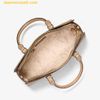  Túi Xách Michael Kors Arden Medium Top-Zip Satchel Camel 35F5G4XS2L 