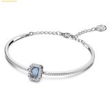  Vòng Tay, Lắc Tay Swarovski Millenia bangle Octagon cut, Pavé, Blue, Rhodium plated 5620556 