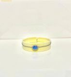  Vòng Tay , Lắc Tay Swarovski Constella Bracelet, Oval Cut, Blue, Rhodium Plated 5671895 