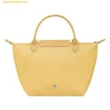  Túi Xách Longchamp Le Pliage Green Handbag Ble Yellow Size S Vàng 