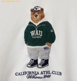  Áo Sweat WHOAU Steve Patch Sweatshirt WHMWF3922U Trắng 
