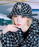  Mũ Bucket MLB Classic Monogram Bucket Hat NY (Black) 3AHTFF02N-50BKS 