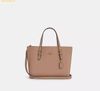 Túi Tote Coach Mollie Tote Bag 25 Taupe Oxblood