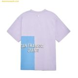  Áo Phông MLB Pop Art Graphic Mega Overfit Short Sleeve T-Shirt SF (L.Lavender) 3ATSL0433-14LDL 