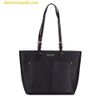  Túi Tote Michael Kors MK Jet Set Medium Pocket Tote Bag 35F3GTVT8B Màu Đen 