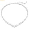  Dây chuyền, Vòng Cổ Swarovski Mesmera necklace Mixed cuts, White, Rhodium plated 5665242 