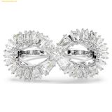 Nhẫn Swarovski Hyperbola cocktail ring Infinity, White, Rhodium plated 5679694 