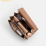  Túi Đeo Chéo Coach Klare Crossbody Bag In Signature Leather Gold Faded Blush CDA97 