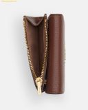  Ví Coach Card Holder Wallet In Signature Canvas CZ034 