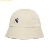  Mũ Bucket MLB Basic Dome Hat NY (L.Beige) 3AHT5502N-50BGL Begi 