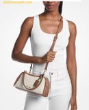  Túi Đeo Vai Michael Kors Cecily Small Signature Logo Shoulder Bag 35F5G8CL1B Trắng Logo 