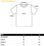  Áo Phông ADLV Doodle Rabbit Short Sleeve T-Shirt Đen 