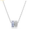Dây Chuyên, Vòng Cổ SWAROVSKI Connexus pendant Mixed cuts, Love is around, Blue, Rhodium plated