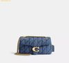 Túi Đeo Vai Coach Tabby Shoulder Bag 26 With Quilting CR704 Indigo