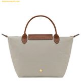  Túi Tote Longchamp Le Pliage Original S Handbag Pebble Gallet - Recycled canvas 