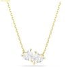  Dây Chuyền, Vòng Cổ Swarovski Mesmera necklace Heart, White, 18k gold finish 5733475 