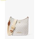  Túi Đeo Chéo Michael Kors Signature Briley Small Messenger Crossbody Vanilla 35S1G7M1B 