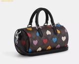 Túi Đeo Chéo COACH Lacey Crossbody In Signature Canvas With Heart Print 