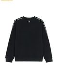  Áo Sweat MLB Classic Monogram Taping Overfit Man-to-Man NY (Black) 3AMTM0644-50BKS 