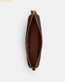  Túi Đeo Vai Coach Plaza Bag In Signature Canvas CCC42 - Nâu Logo 