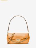  Túi Đeo Vai Michael Kors Soho Convertible Pochette Crossbody Small Honey Wheat 