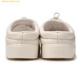  Dép Sục MLB Plush Quilting Mule LA Dodgers 3AWBQWM46-07CRS - Trắng Kem 