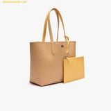  Túi Tote Lacoste Women's Anna Reversible Tote & Pouch Yellow 