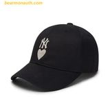  Mũ Lưỡi Trai MLB Heart Structured Ball Cap New York Yankees 3ACPH014N-50BKS - Đen 
