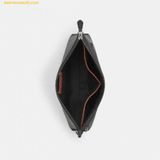  Túi Cầm Tay Coach Carry All Pouch In Signature Canvas CY985 