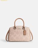  Túi Xách Coach Savannah Small Carryall Bag CAL53 Silver 
