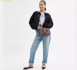  Túi Xách Coach Savannah Small Carryall Bag CAL54 Dark Stone 