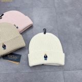  Mũ Len WHOAU Steve Essential Beanie WHHME4901A ivory 