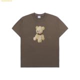  Áo Phông ADLV Block Bear Short Sleeve T-Shirt Trắng Nâu 
