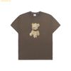 Áo Phông ADLV Block Bear Short Sleeve T-Shirt Trắng Nâu