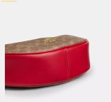  Túi Đeo Vai Coach Aria Shoulder Bag In Signature Canvas Tan Carnation CCL26 