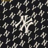  Áo Sweater MLB Monogram Overfit Sweatshirt New York Yankees 3AMTM0224-50BKS Màu Đen 