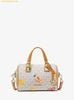  Túi Đeo Chéo Michael Kors Grayson Small Printed Signature Logo Duffel Crossbody Bag Radiant Orange Melange 35S6GGYC1U 