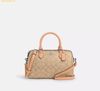 Túi Đeo Chéo Coach Rowan Satchel Bag In Signature Canvas Bag CS188 Begi